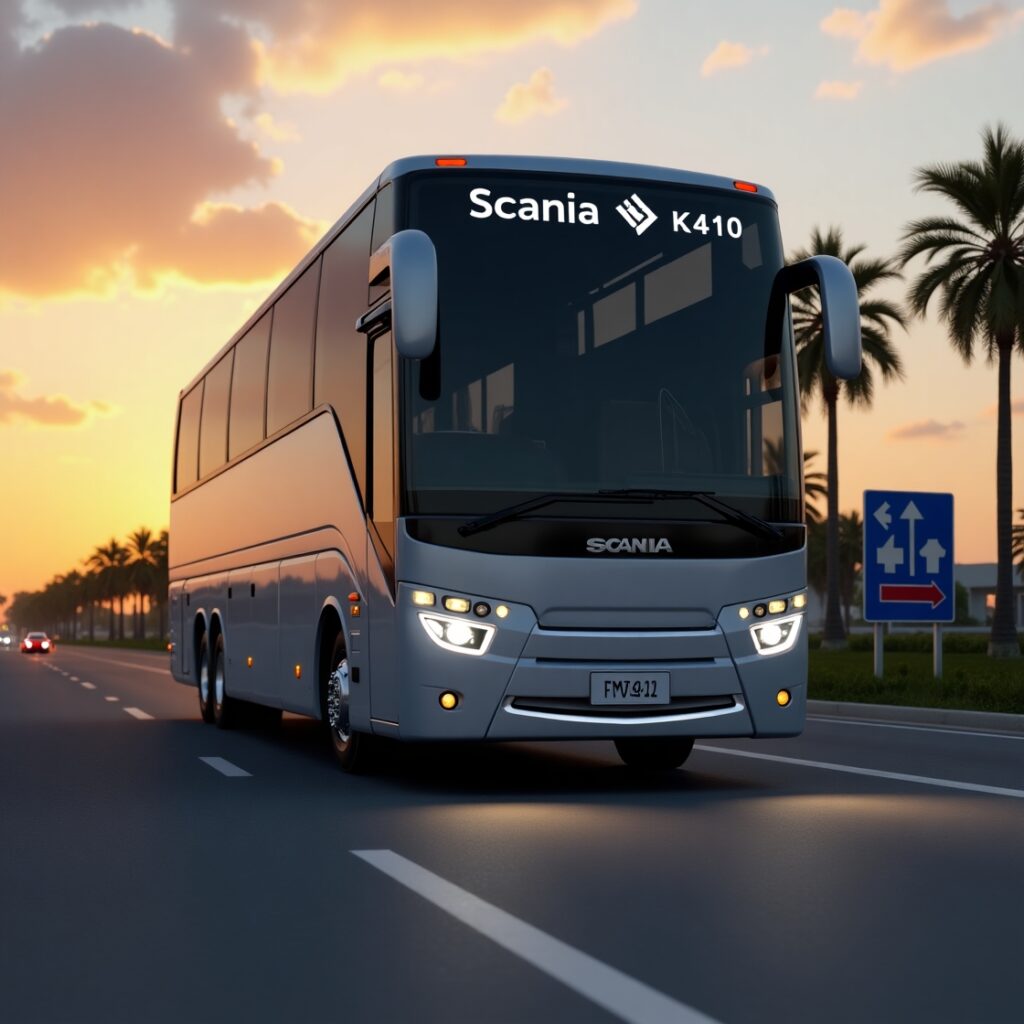 Jetliner Scania K410 Bus Mod for BUSSID