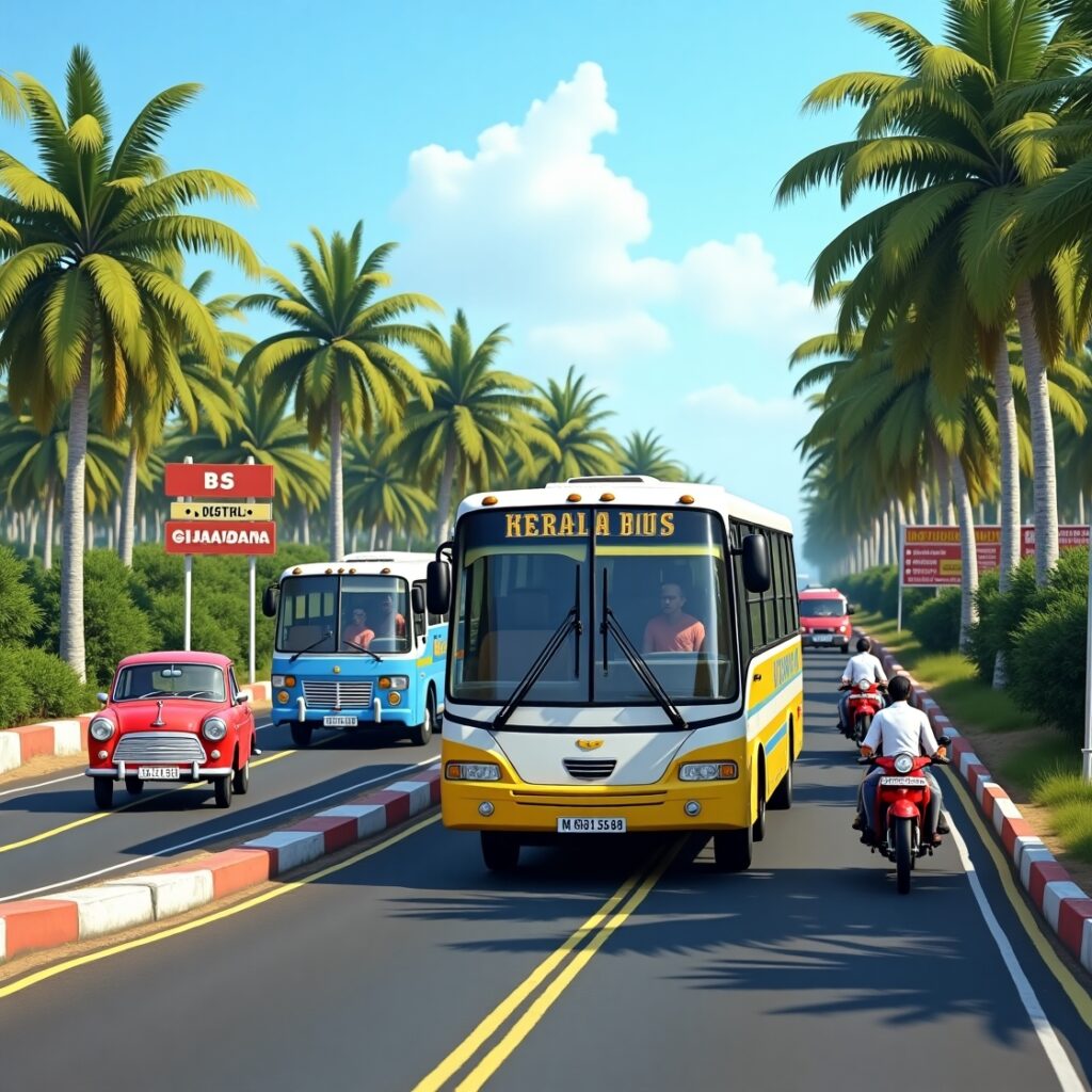 BUSSID v3.6.1 Kerala Traffic V5 OBB Mod