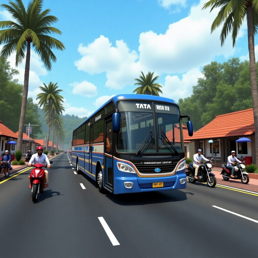BUSSID v3.7.1 MOD + OBB Kerala Traffic V7 mod Download