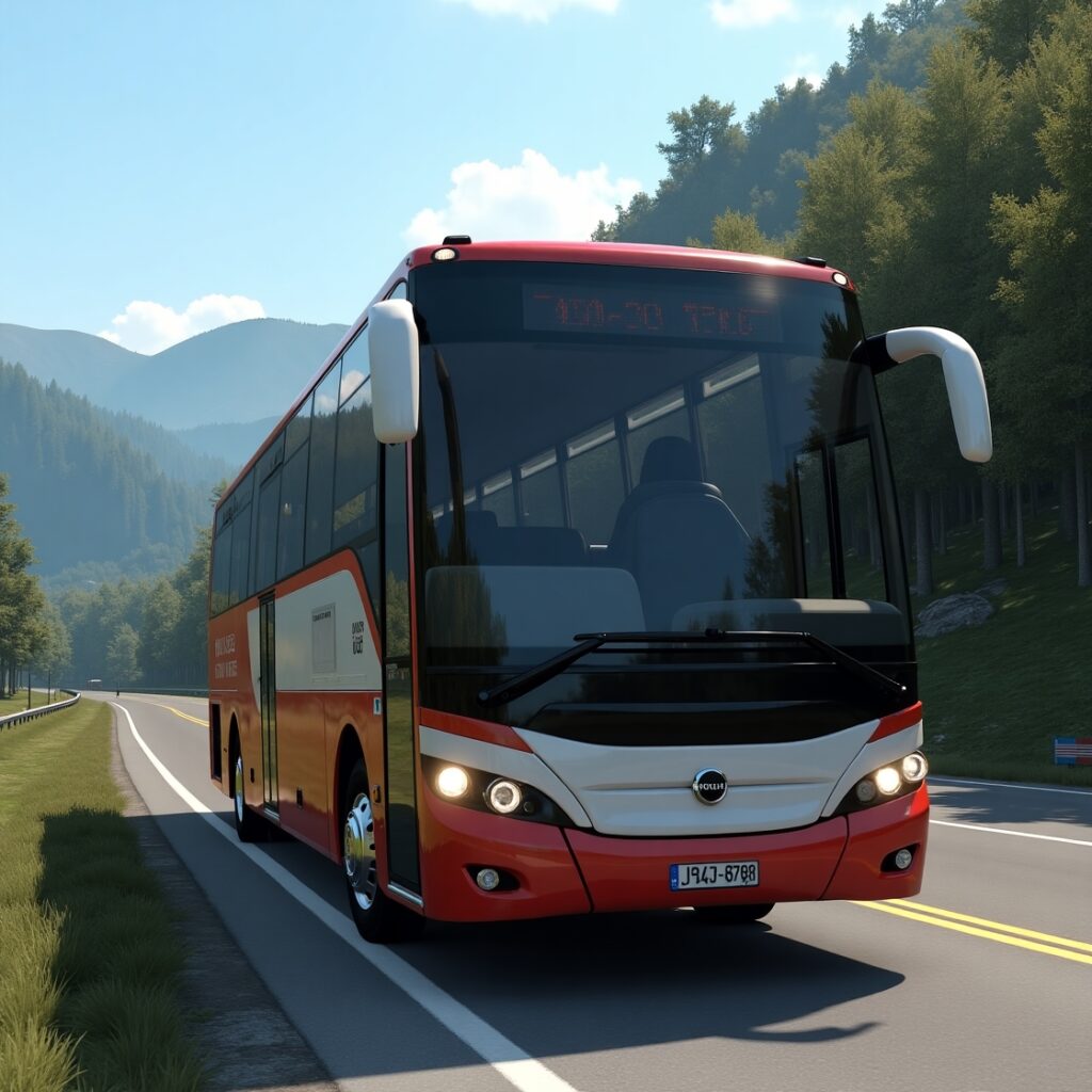 Volvo 9700 B9R Bus Mod for Bus Simulator Indonesia