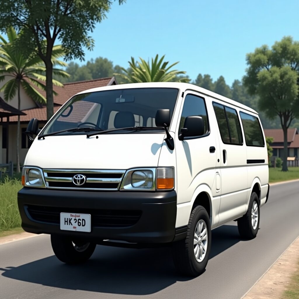 Toyota Hiace Car Mod For Bus Simulator Indonesia