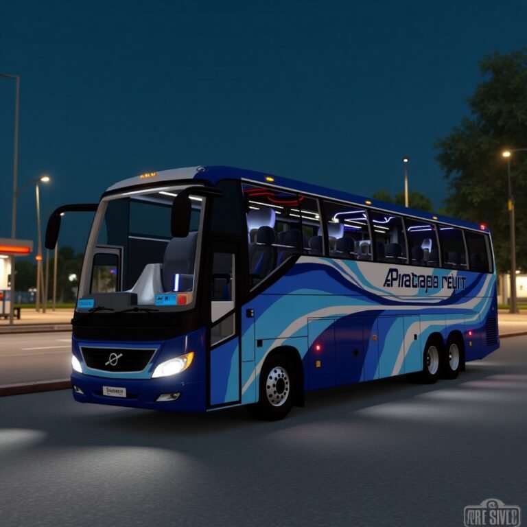 Prakash Volvo Celeste Sleeper Mod Download for Bus Simulator Indonesia (BUSSID) 2026
