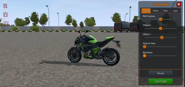 Kawasaki Z800 mod installed BUSSID garage