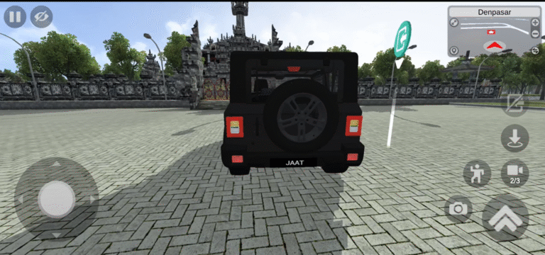download Mahindra Thar Jeep Mod For Bus Simulator Indonesia