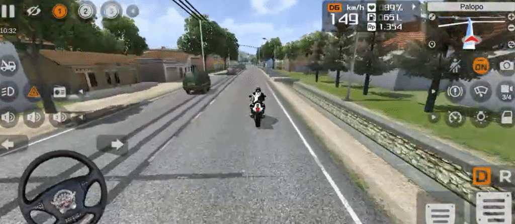 Suzuki Hayabusa BUSSID gameplay highway speed 2026