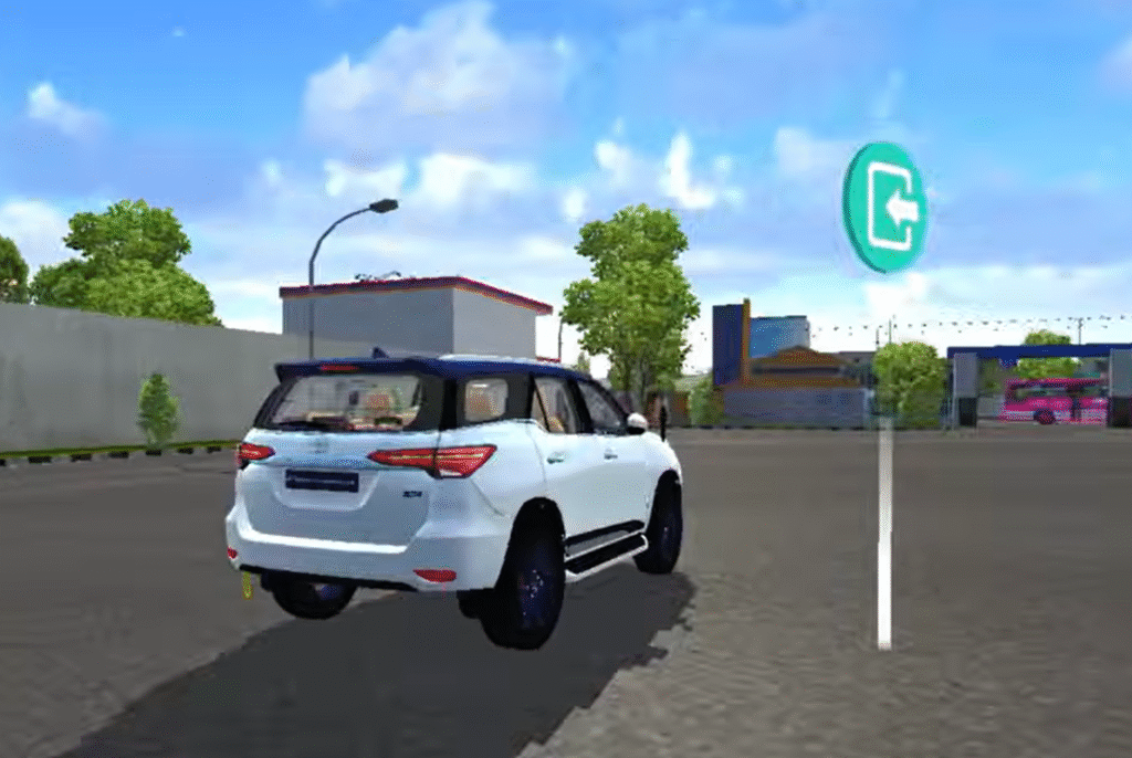 Toyota Fortuner BUSSID gameplay city driving 2026
