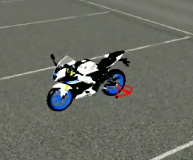 Yamaha R15 V2 BUSSID gameplay Android