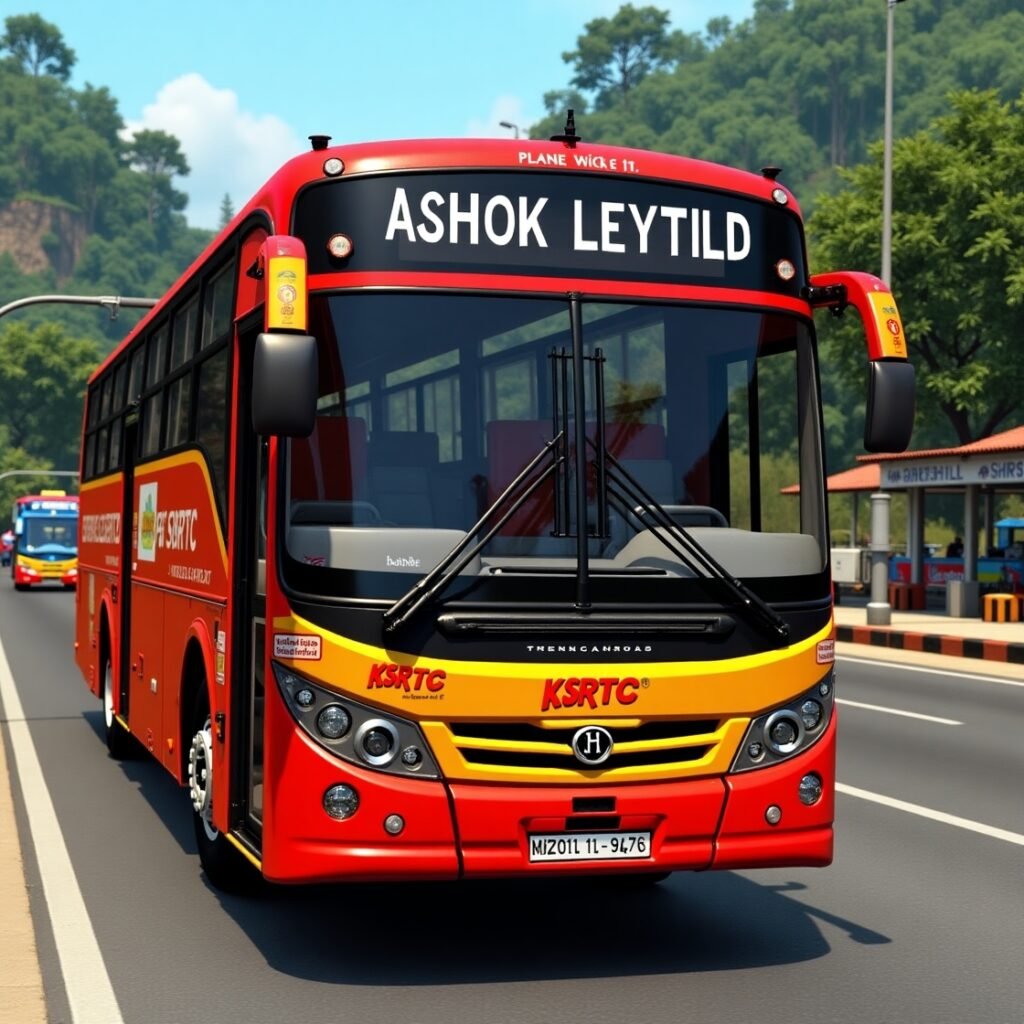 Ashok Leyland KSRTC Bus Livery