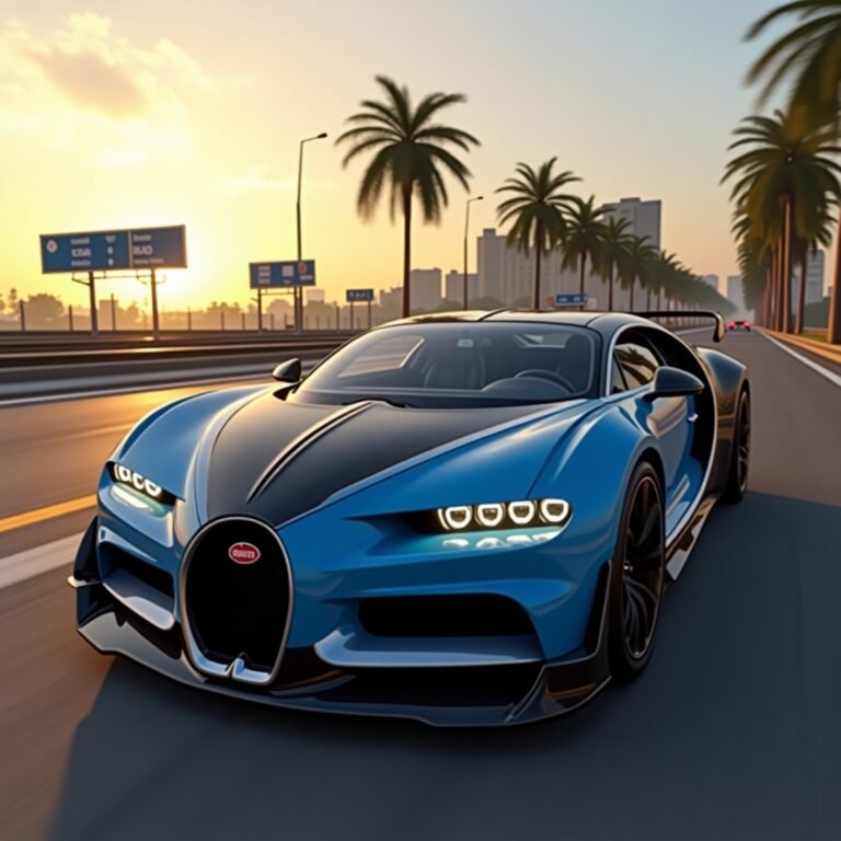 Bugatti Divo Mod For Bus Simulator Indonesia