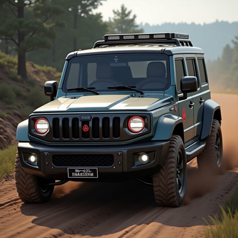 Mahindra Thar SUV Mod for BUSSID
