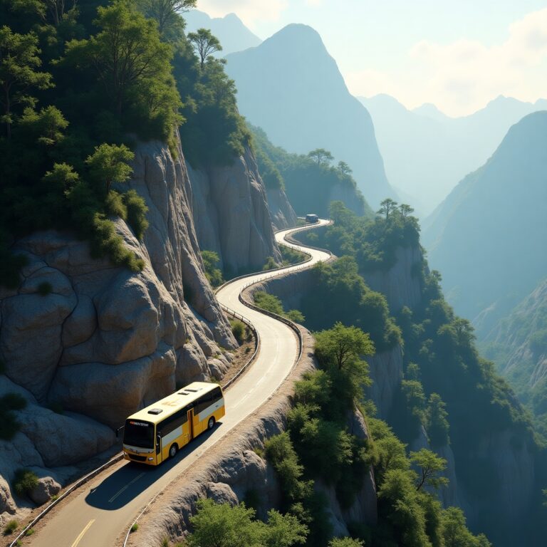 Hill Off-Road Map Mod For BUSSID
