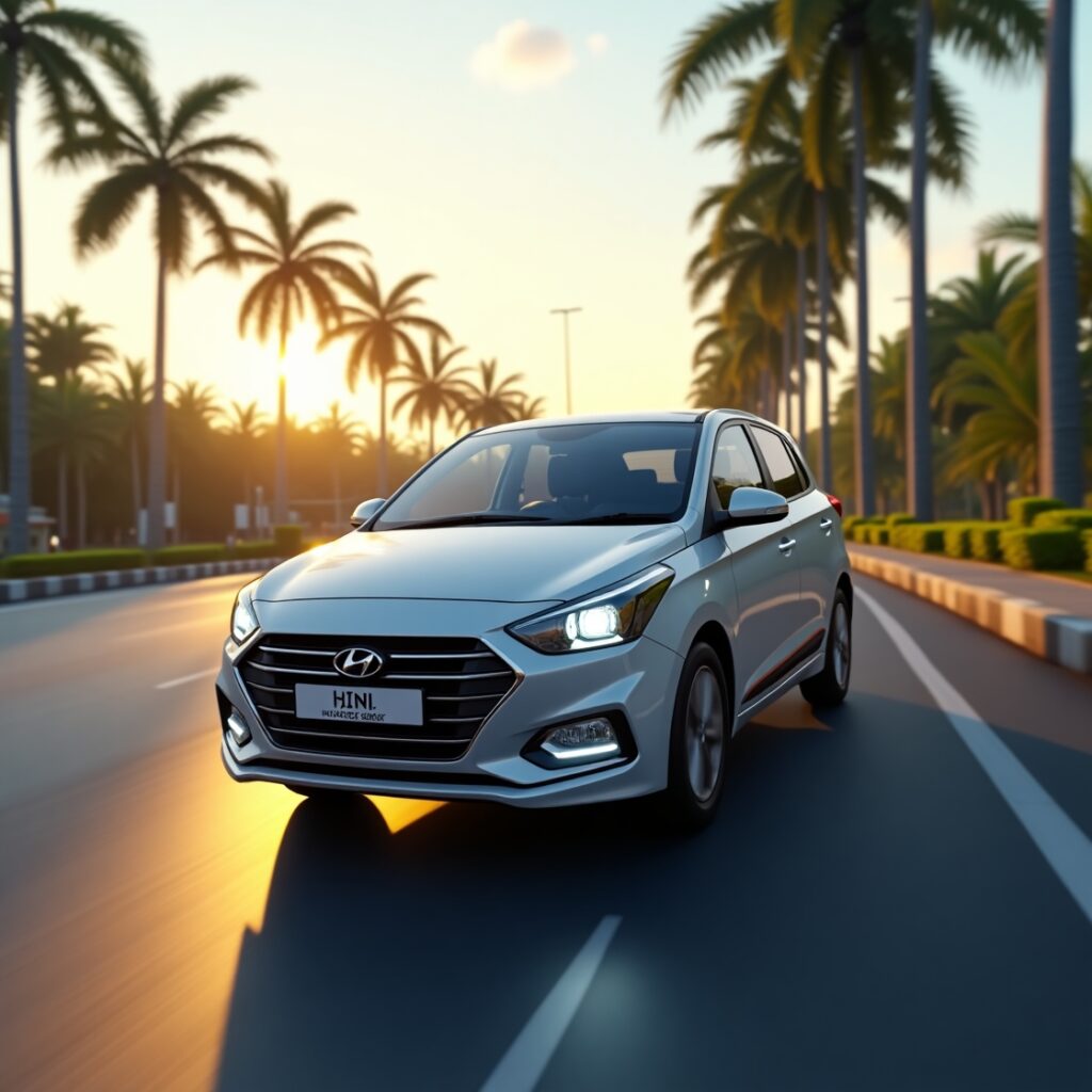 Hyundai Verna SX Mod For Bus Simulator Indonesia