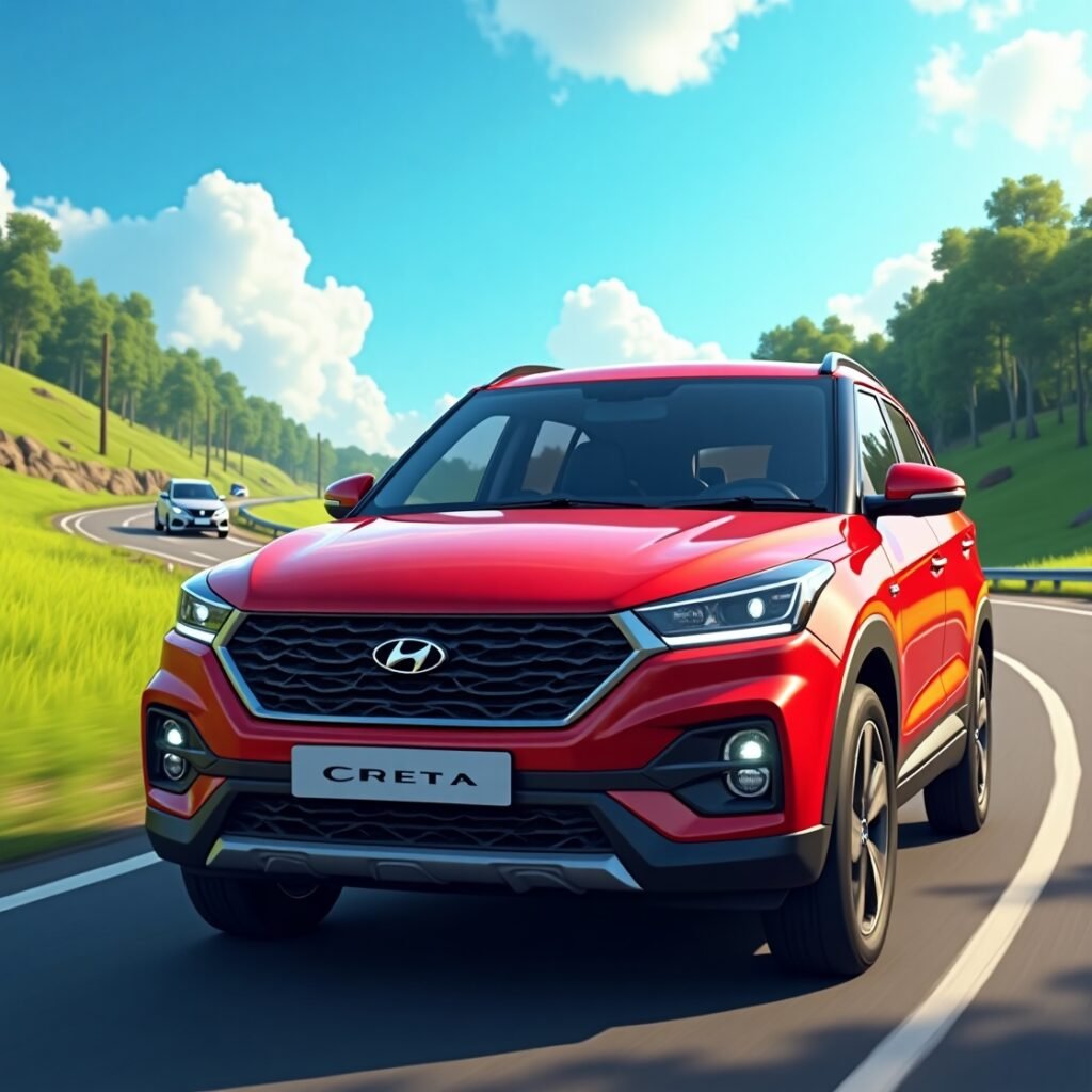 Hyundai Creta Mod for Bus Simulator Indonesia
