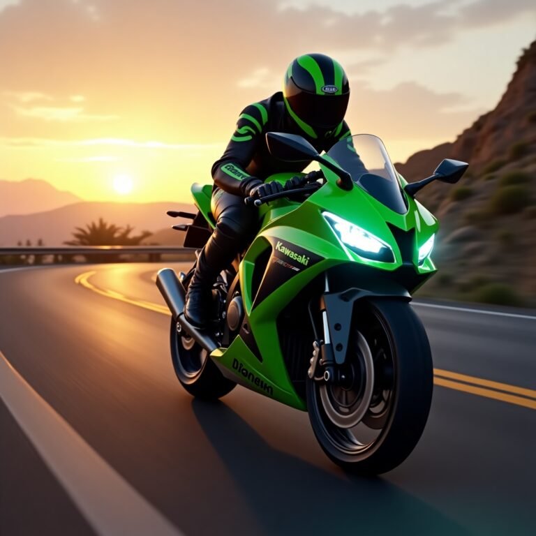 Kawasaki Ninja ZX-6R Mod BUSSID