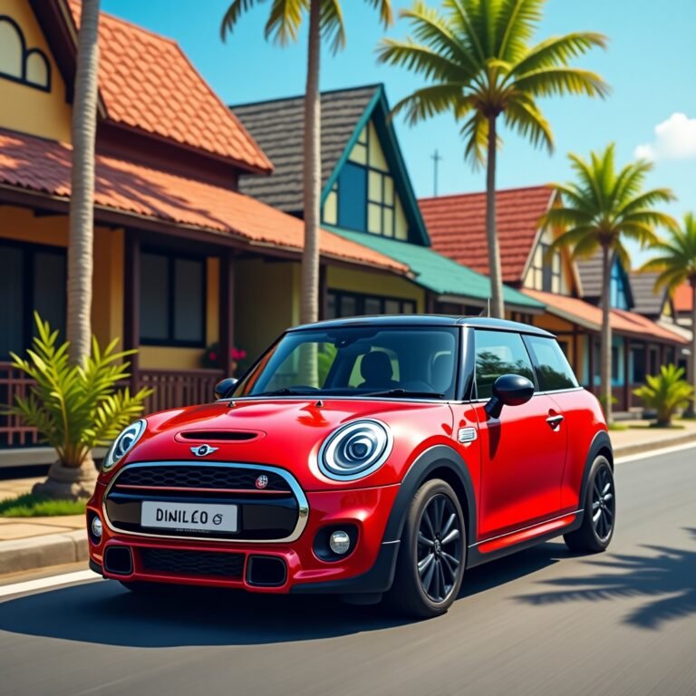 Mini Cooper Car Mod for Bus Simulator Indonesia