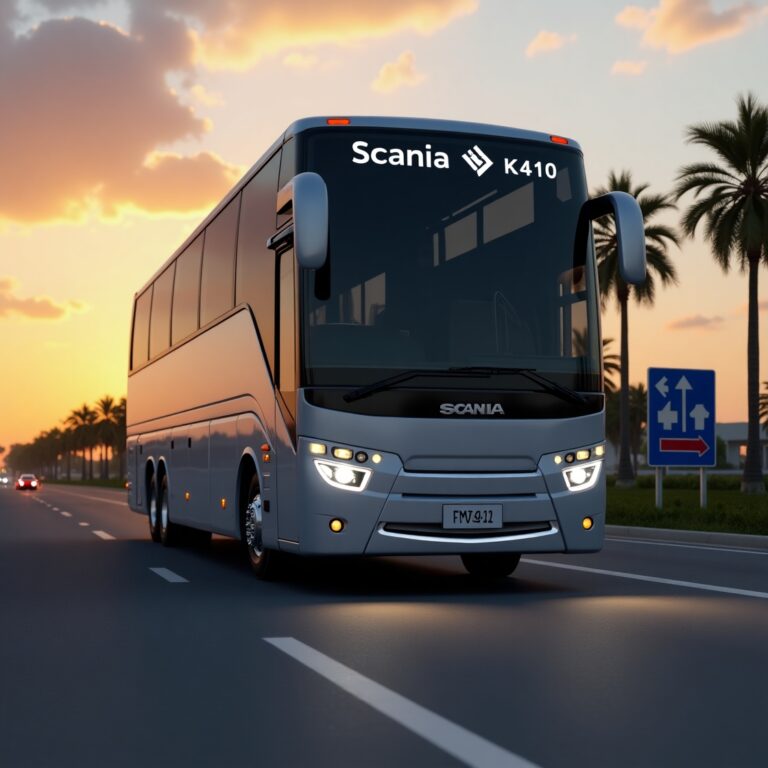 Jetliner Scania K410 Bus Mod for BUSSID