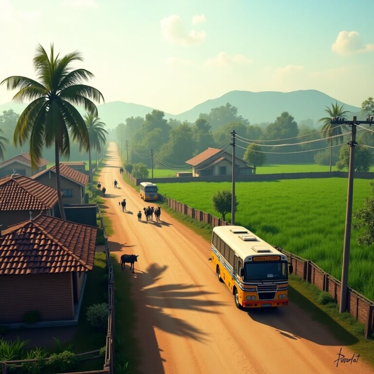 Rural Version 2 Map Mod for BUSSID