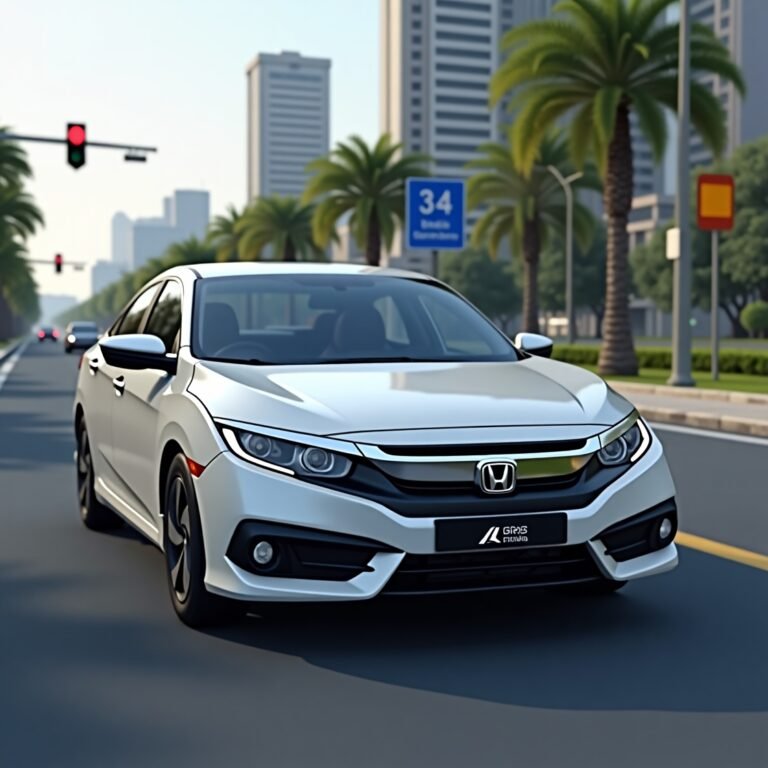 Honda Civic Mod for Bus Simulator Indonesia