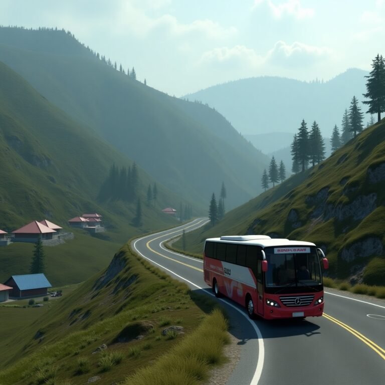 Tawangmangu Map Mod for BUSSID