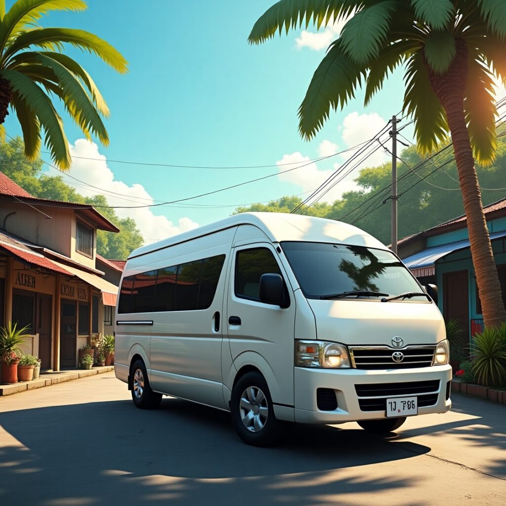 Toyota Hiace Commuter Mod BUSSID