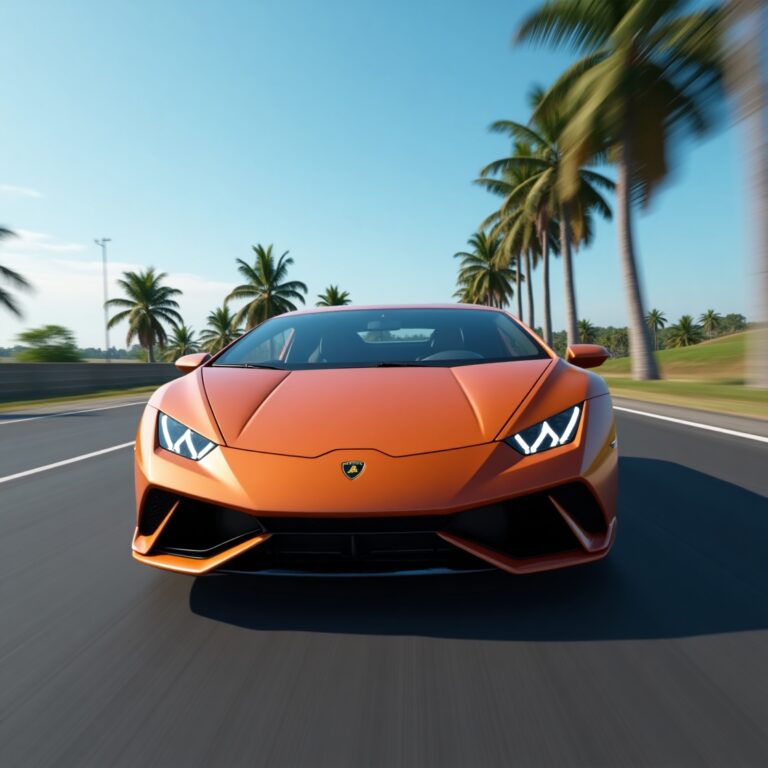LAMBORGHINI Huracan LP 610‑4 Mod for Bus Simulator Indonesia