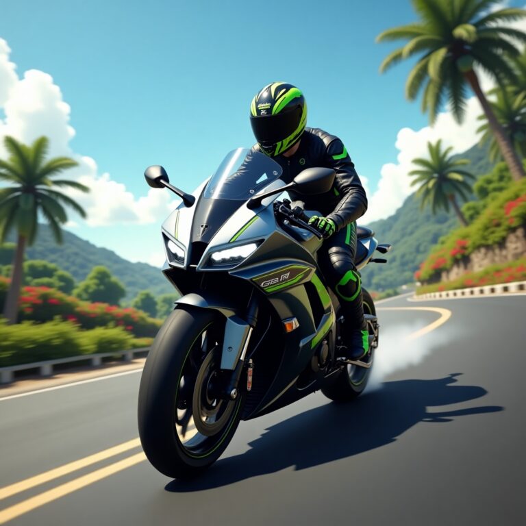 Kawasaki Ninja H2R Mod for Bus Simulator Indonesia Download