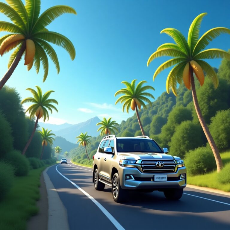 Toyota Land Cruiser V8 Car Mod for Bus Simulator Indonesia Download