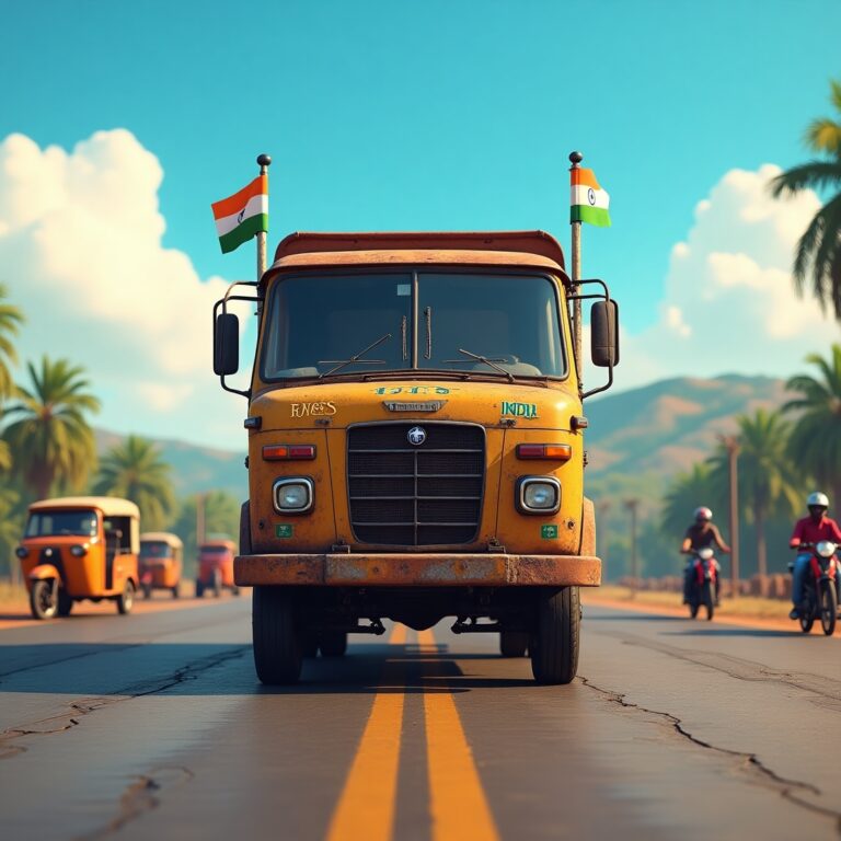 TATA 1613 Truck Mod for Bus Simulator Indonesia