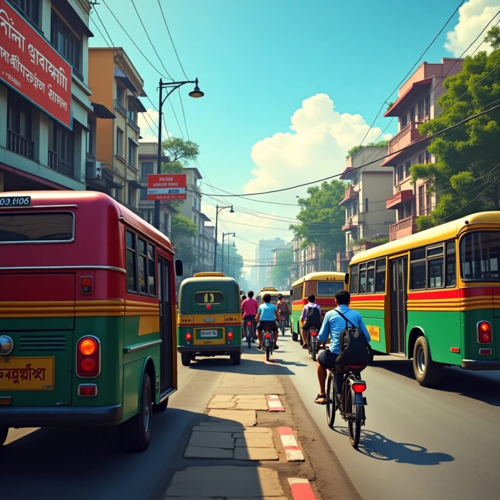 BUSSID V3.6.1 Bangladesh Traffic OBB Mod Download