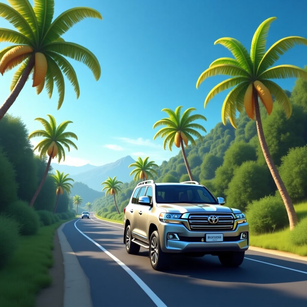 Toyota Land Cruiser V8 Car Mod for Bus Simulator Indonesia Download