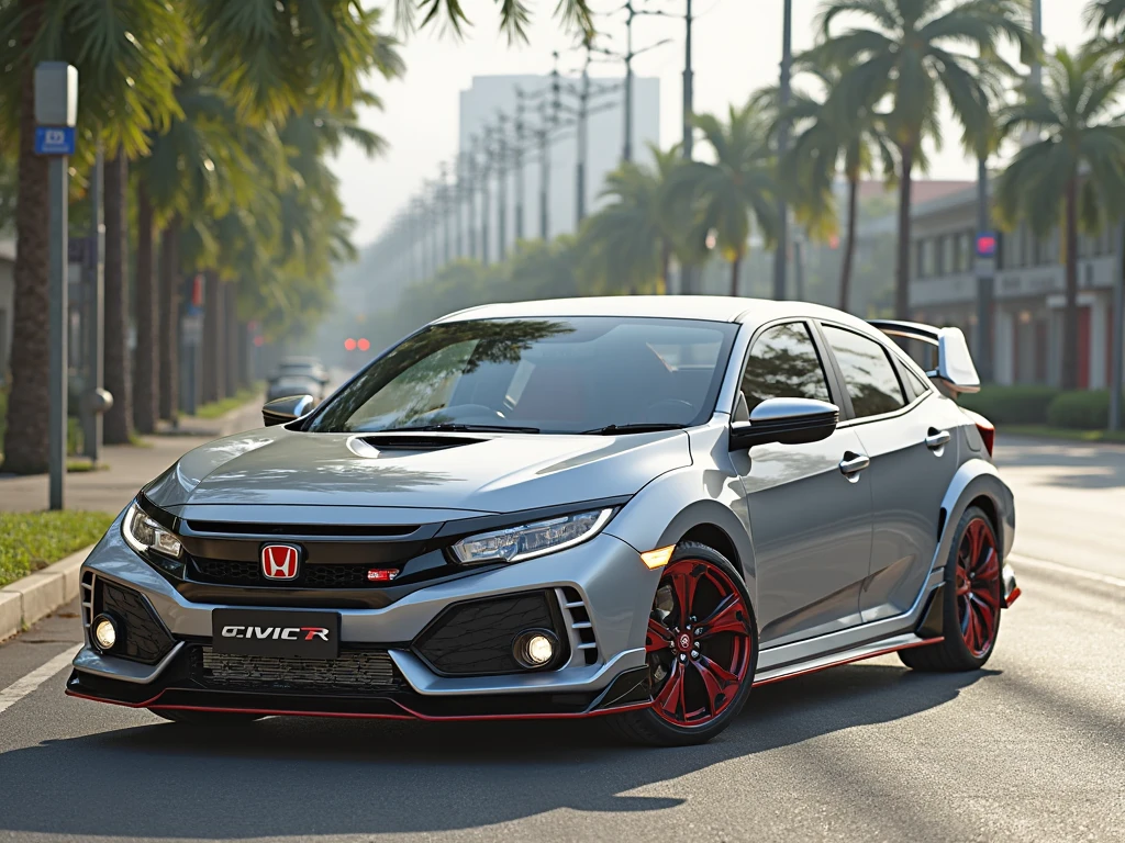 Honda Civic FD2 Car Mod for Bus Simulator Indonesia