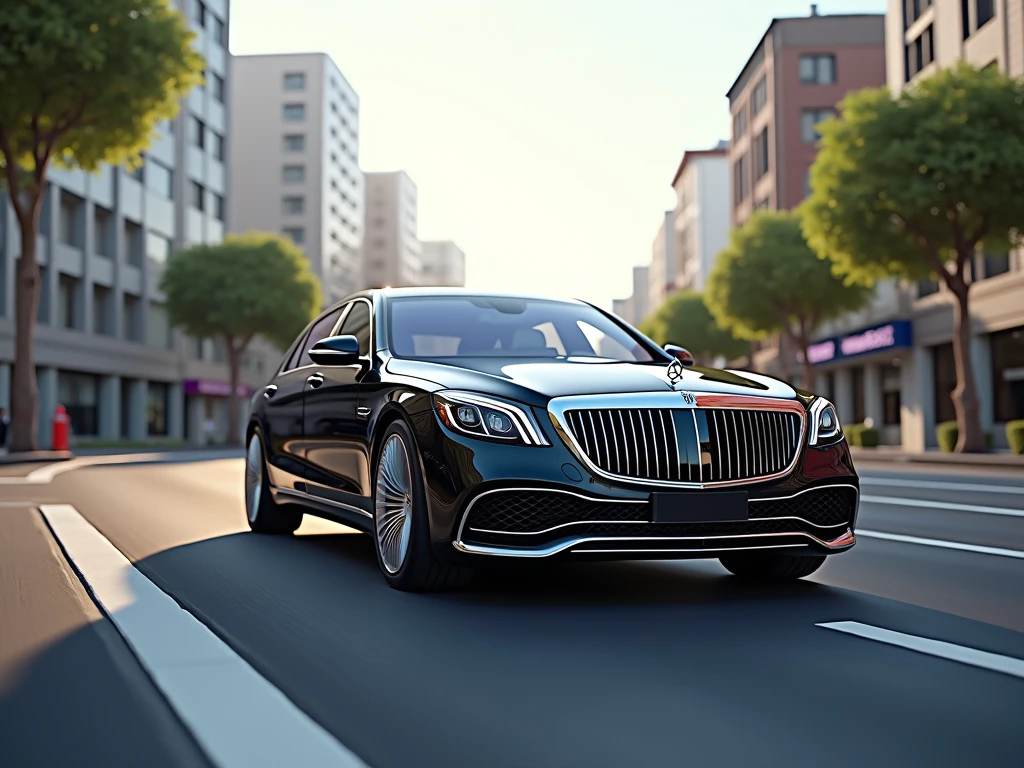 Mercedes Maybach S650 Mod for Bus Simulator Indonesia