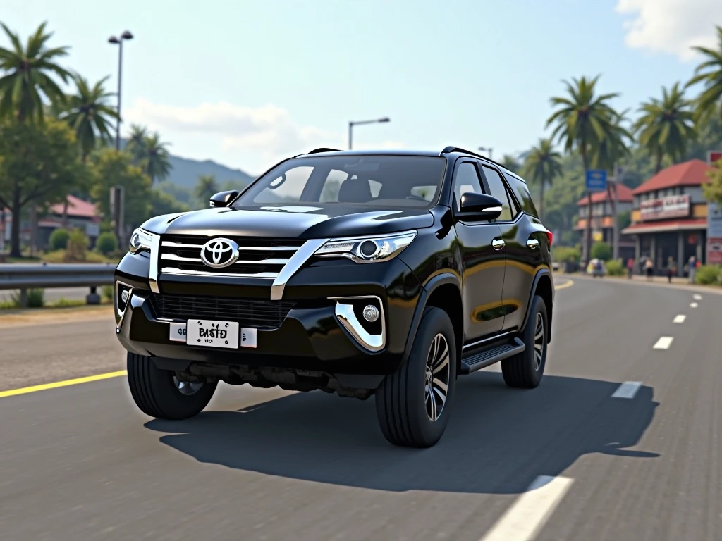 Toyota Fortune Vehicle Mod for Bus Simulator Indonesia