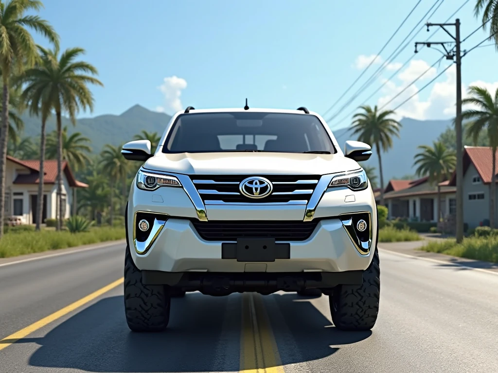 Toyota Fortuner 2017 Mod for BUSSID