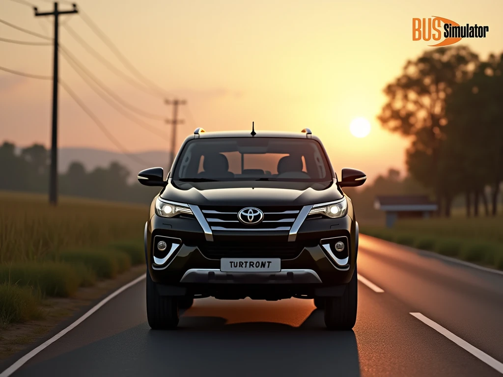 Toyota Fortuner VNT Turbo Car Mod for BUSSID