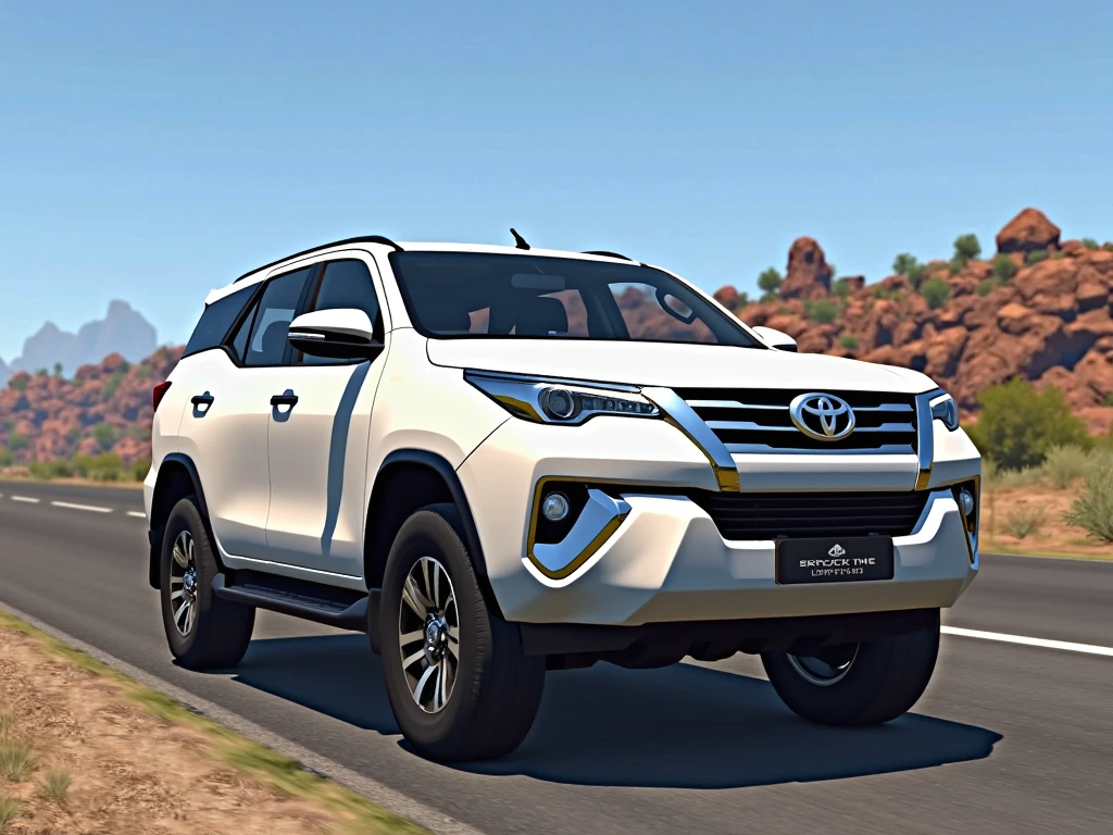 Toyota Fortuner VRZ Mod for Bus Simulator Indonesia
