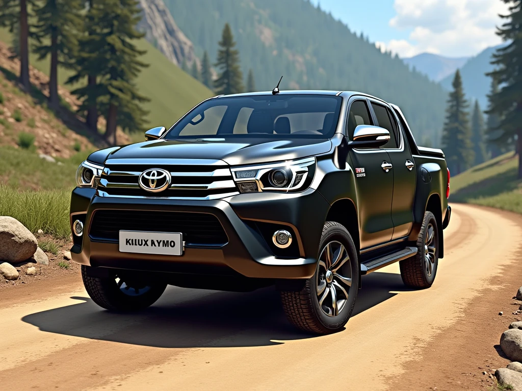 Toyota Hilux Revo Mod for Bus Simulator Indonesia