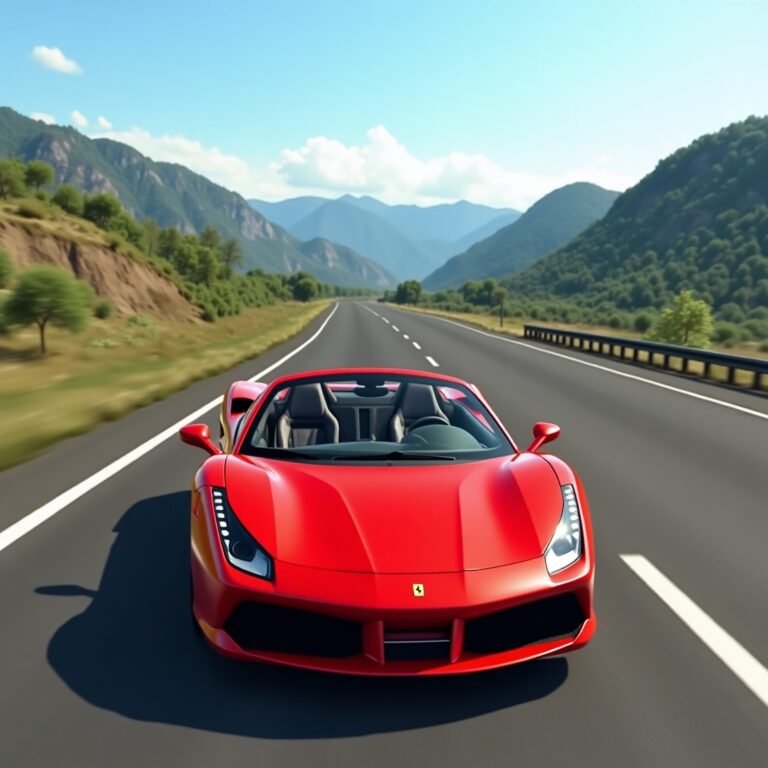 Ferrari F8 Spider Mod for BUSSID