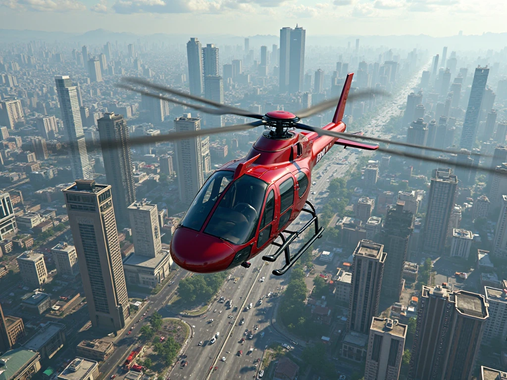 Helicopter Mod for Bus Simulator Indonesia