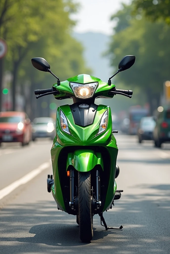 Honda Beat Gojek Motorbike Mod for BUSSID
