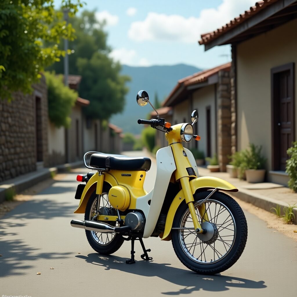 Honda C70 Bike Mod for BUSSID