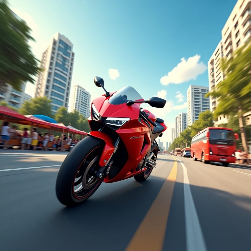 Honda CBR 150R Bike Mod for BUSSID 