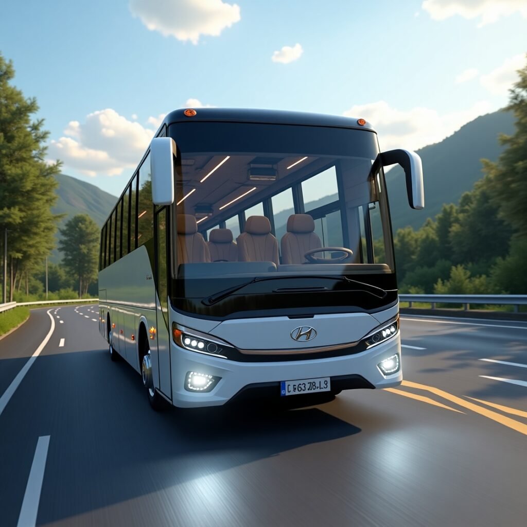 Hyundai UXN Bus Mod for BUSSID