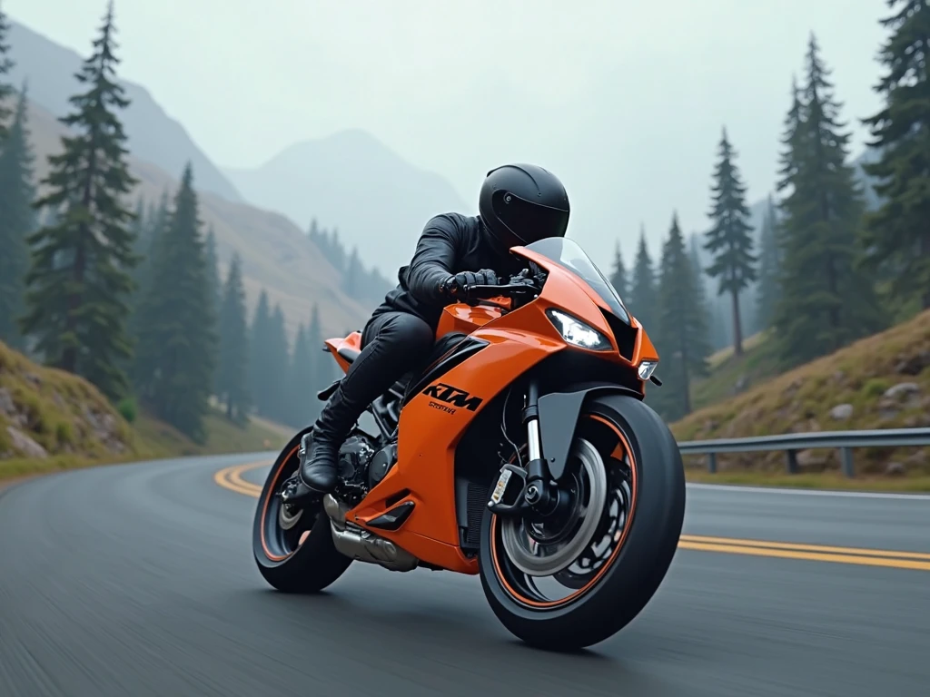 KTM RC Bike Mod for Bus Simulator Indonesia Download