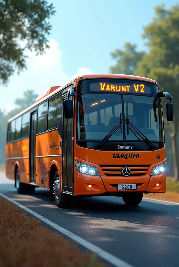 Maruthi V2 Bus Mod Download for BUSSID