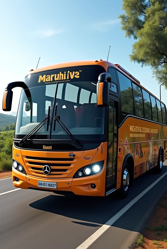 Maruthi V2 Bus Mod Download for BUSSID