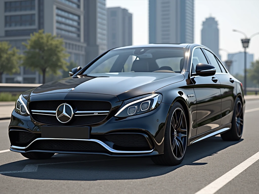 Mercedes-Benz c32 car mod for Bus Simulator Indonesia