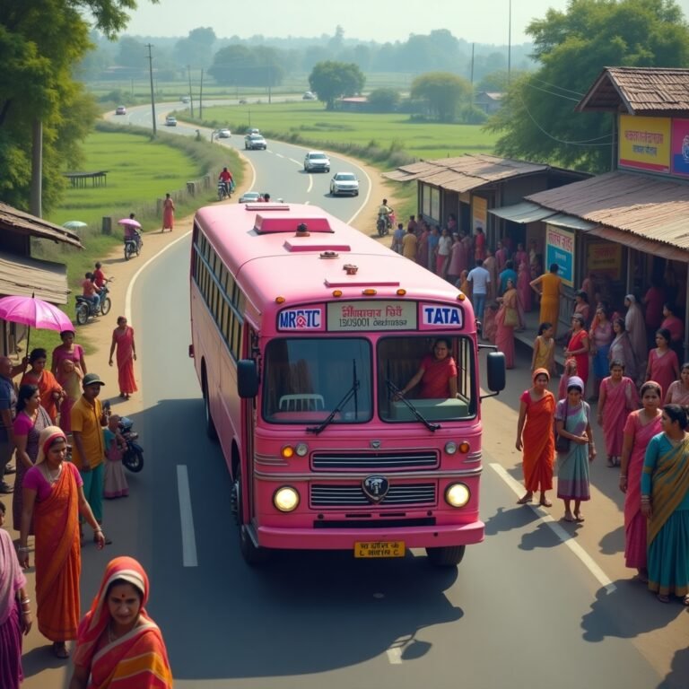 MSRTC Real TATA BS6 Hirkani Bus Mod for BUSSID