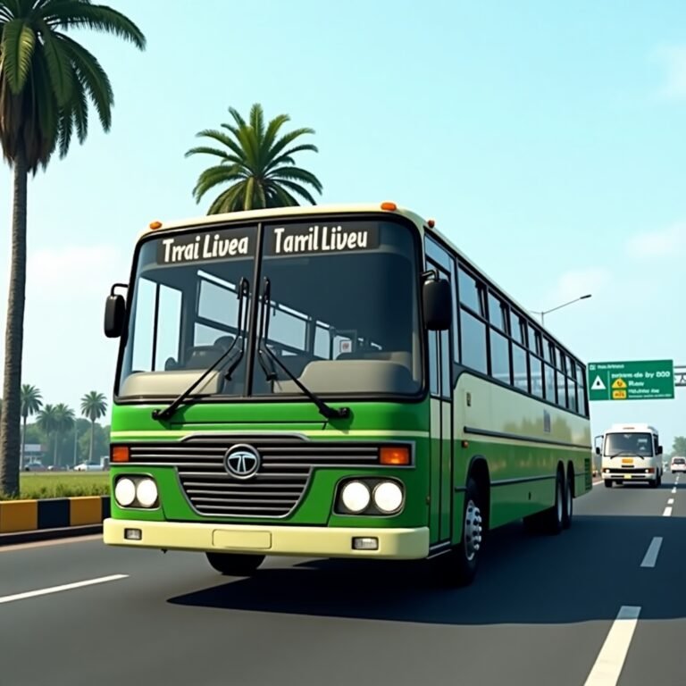 Tamil Nadu Bus Livery for Bus Simulator Indonesia