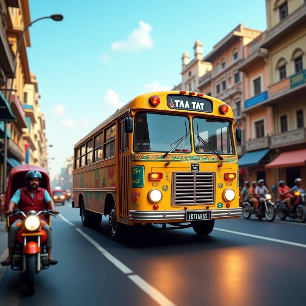 TATA 1512 Bus Mod Download for Bus Simulator Indonesia